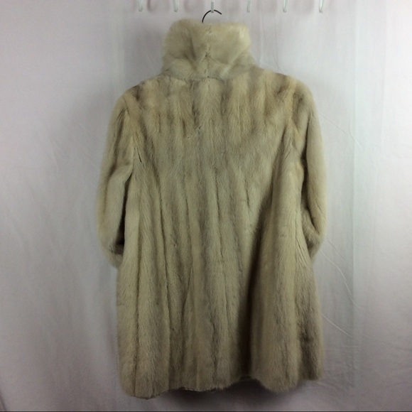 Vintage fur mink coat super fun coat very warm